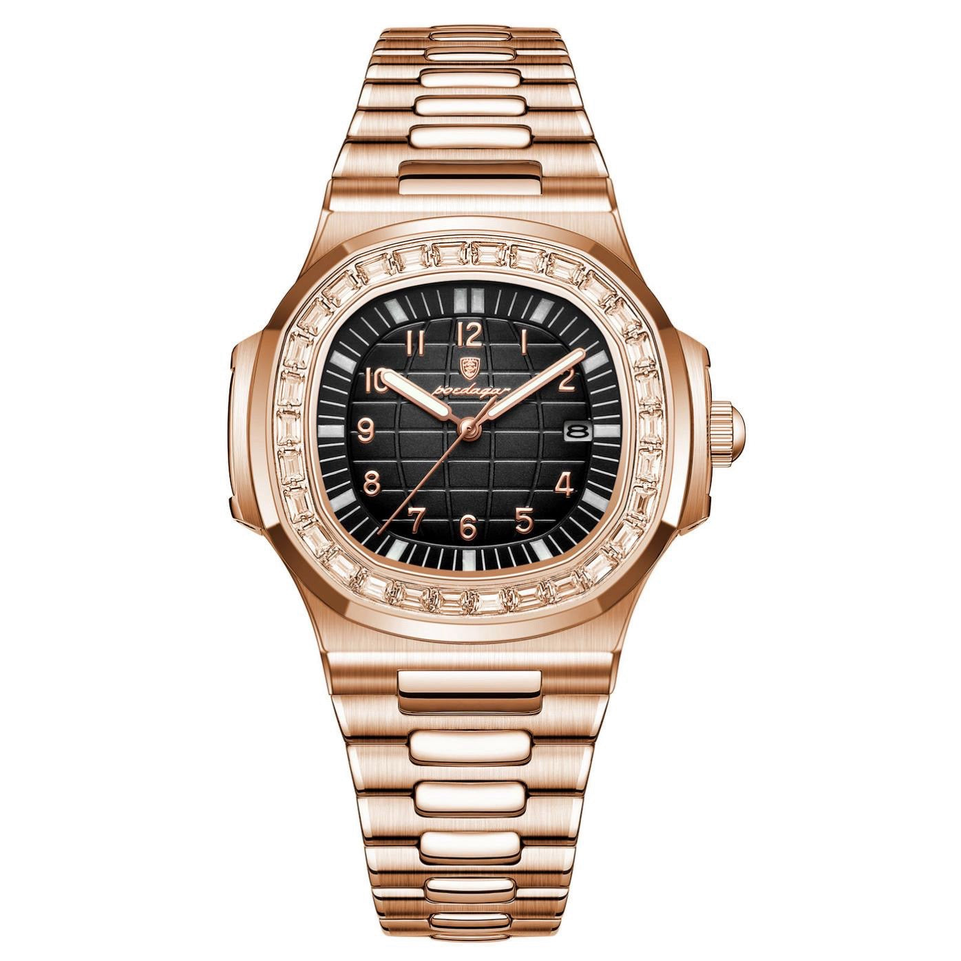Titan Rose Gold 40mm Watch - Premium Stainless Steel Design
